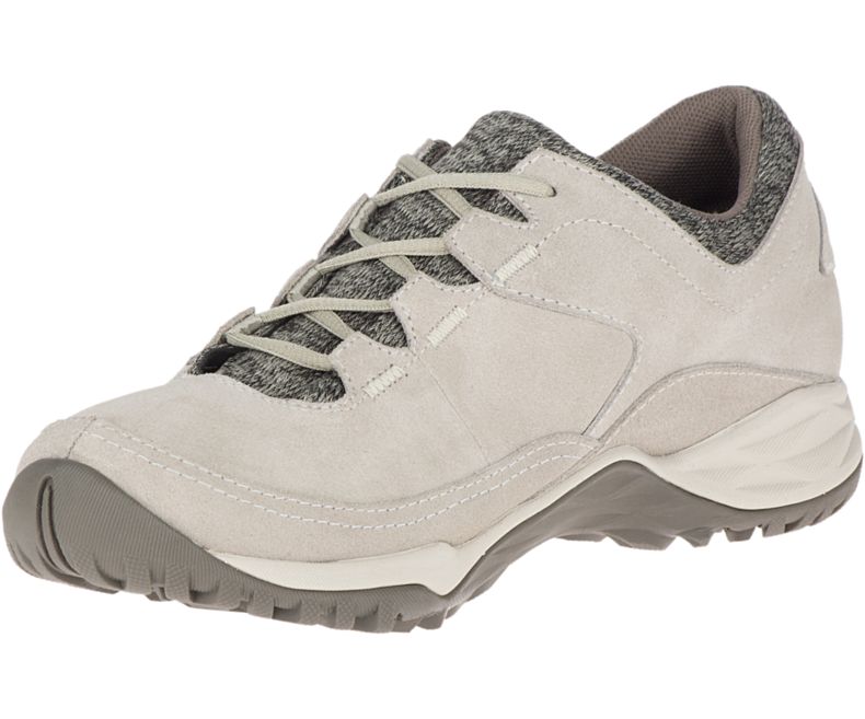 Merrell Addison Nahkaiset Vedenpitävät Q2 Naisten Vapaa-ajan Kengät Beige | 42720W-1CB