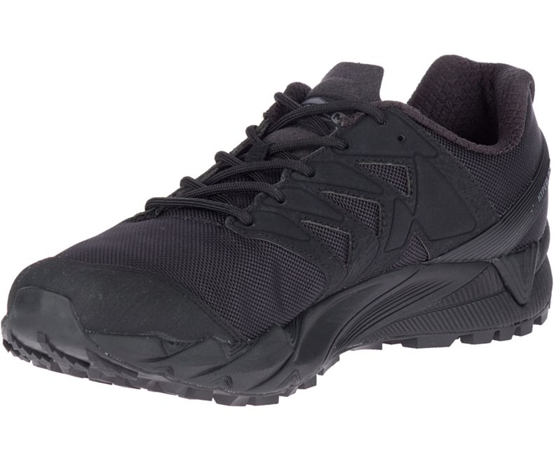 Merrell Agility Peak Tactical Shoe Miesten Työkengät Mustat | 32721M-2WB