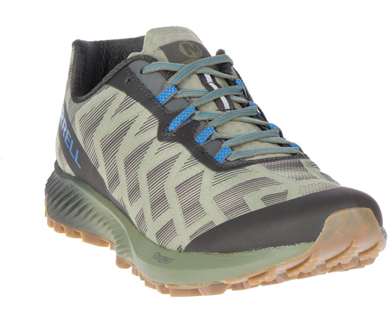 Merrell Agility Synthesis Flex Miesten Juoksukengät Vihreä | 32767M-2RG