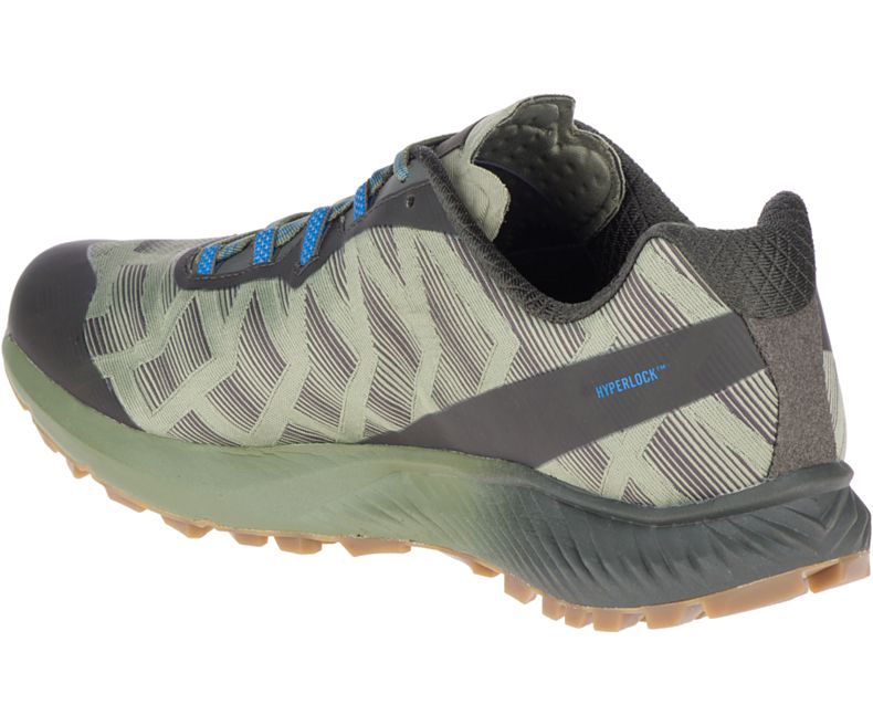 Merrell Agility Synthesis Flex Miesten Juoksukengät Vihreä | 32767M-2RG