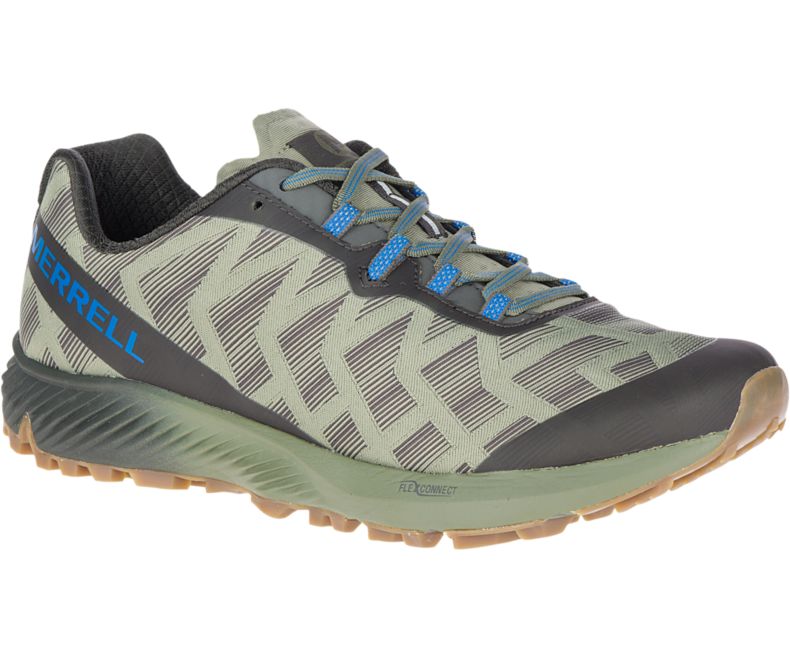 Merrell Agility Synthesis Flex Miesten Juoksukengät Vihreä | 32767M-2RG