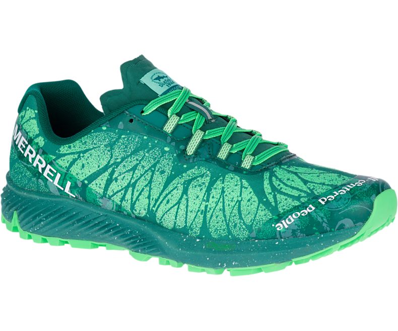 Merrell Agility Synthesis X Dogfish Miesten Juoksukengät Vihreä | 40794M-2RG