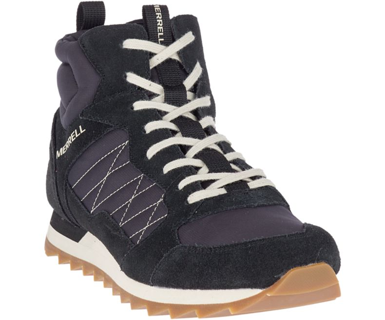 Merrell Alpine Sneaker Mid Miesten Tennarit Mustat | 39590M-2SA