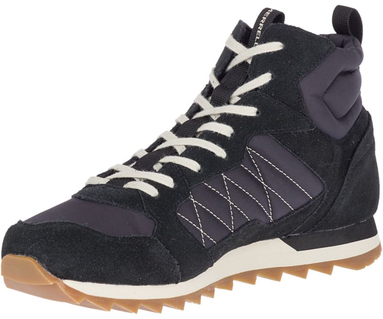 Merrell Alpine Sneaker Mid Miesten Tennarit Mustat | 39590M-2SA