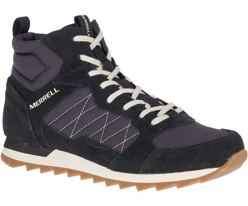 Merrell Alpine Sneaker Mid Miesten Tennarit Mustat | 39590M-2SB