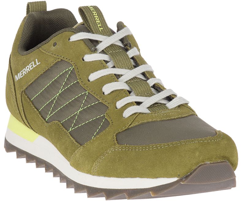 Merrell Alpine Sneaker Miesten Tennarit Tummanoliivinvihreä | 39591M-2SD