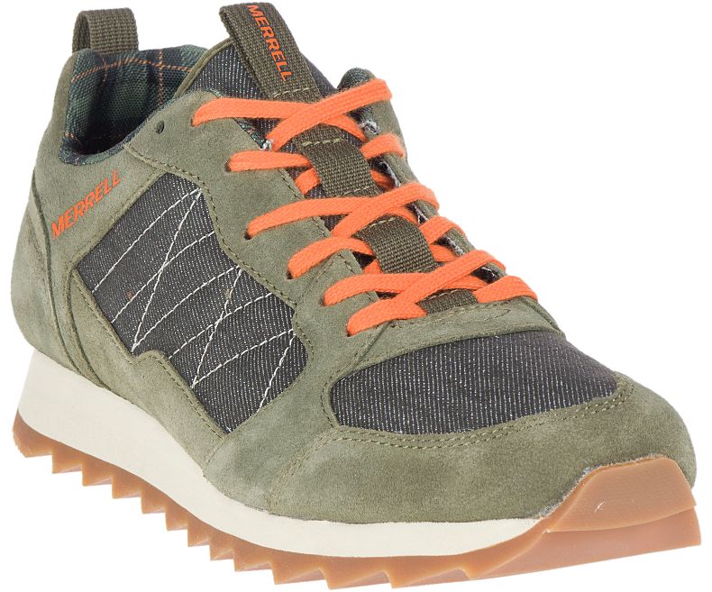 Merrell Alpine Sneaker Miesten Tennarit Oliivinvihreä | 39591M-2SO