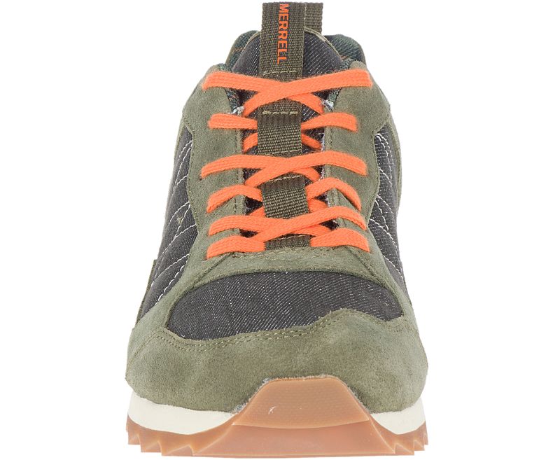 Merrell Alpine Sneaker Miesten Tennarit Oliivinvihreä | 39591M-2SO