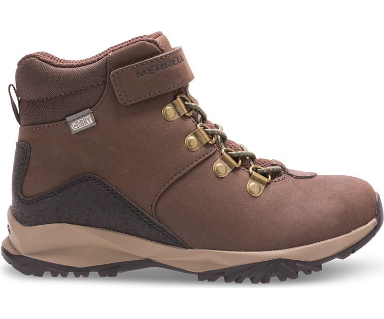 Merrell Alpine Vedenpitävät Boot Lasten Saappaat Ruskea | 26977K-2BB