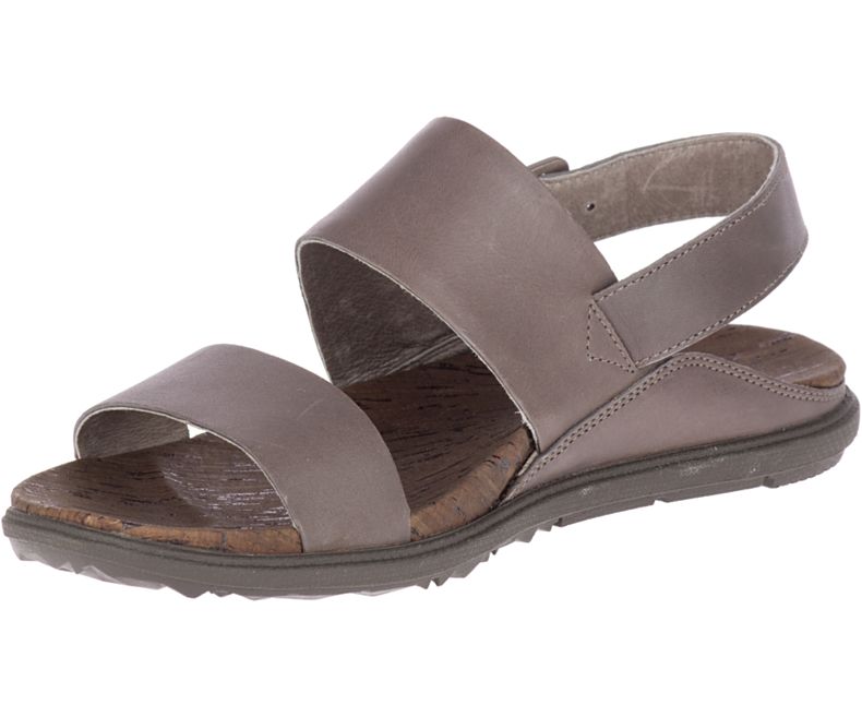 Merrell Around Town Luxe Backstrap Naisten Sandaalit Ruskea | 35746W-1SB