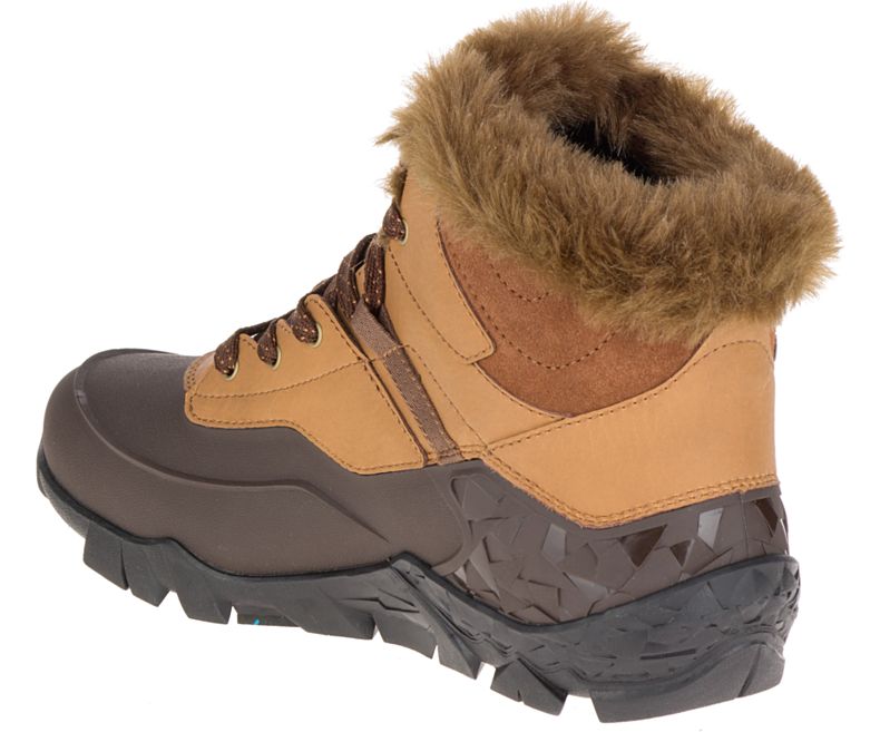 Merrell Aurora 6 Ice+ Vedenpitävät Naisten Talvisaappaat Ruskea | 26941W-1IB