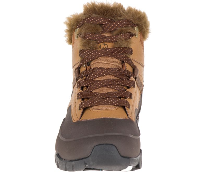 Merrell Aurora 6 Ice+ Vedenpitävät Naisten Vedenpitävät Talvikengät Ruskea | 26941W-1WB