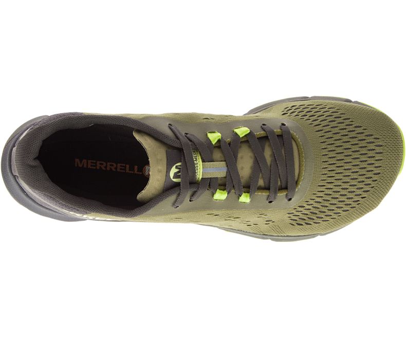 Merrell Bare Access Flex 2 E -Mesh Miesten Juoksukengät Oliivinvihreä | 36205M-2RO