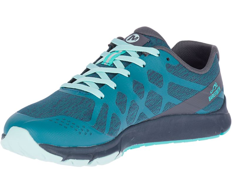 Merrell Bare Access Flex 2 Naisten Tennarit Turkoosi | 36366W-1ST