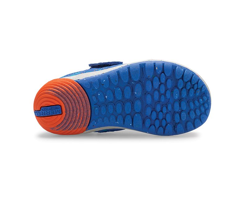 Merrell Bare Steps® Hut Moc Lasten Vapaa-ajan Kengät Sininen | 40946B-1CB