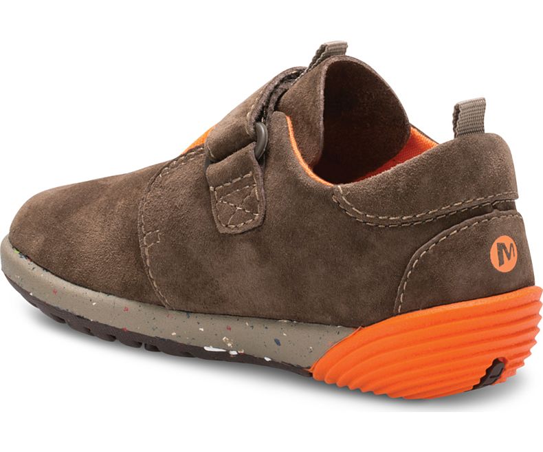 Merrell Bare Steps® Sneaker Lasten Vapaa-ajan Kengät Ruskea | 34559B-1CB