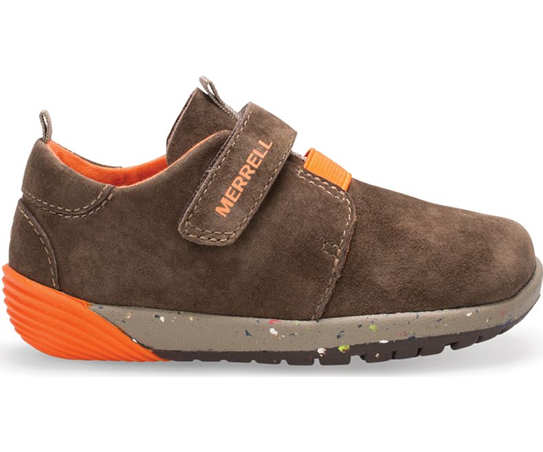 Merrell Bare Steps® Sneaker Lasten Vapaa-ajan Kengät Ruskea | 34559B-1CB