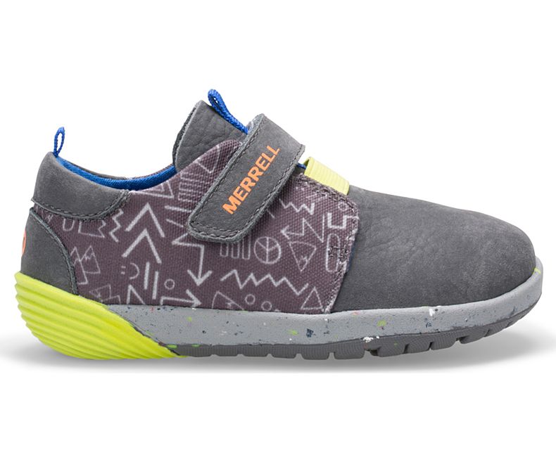 Merrell Bare Steps® Sneaker Lasten Vapaa-ajan Kengät Harmaat | 34559B-1CG