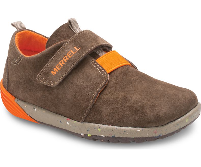 Merrell Bare Steps® Sneaker Lasten Vapaa-ajan Kengät Ruskea | 34559B-2CB