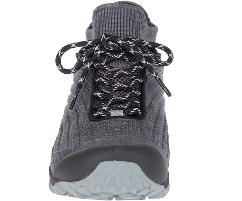 Merrell Chameleon 7 Knit Mid Miesten Vaelluskengät Mustat | 36103M-2HB