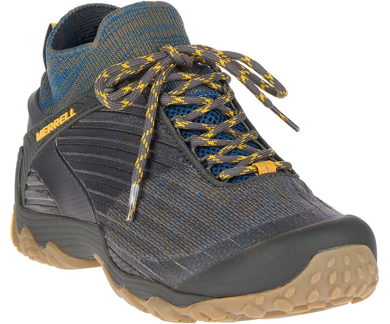 Merrell Chameleon 7 Knit Mid Miesten Vaelluskengät Oliivinvihreä | 36103M-2HO