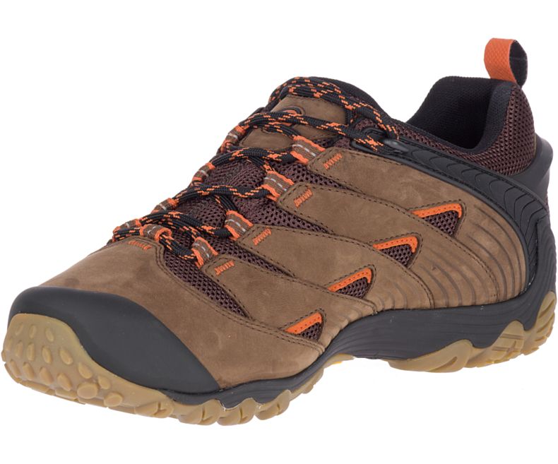 Merrell Chameleon 7 Miesten Vaelluskengät Tummanruskea | 30689M-2HD