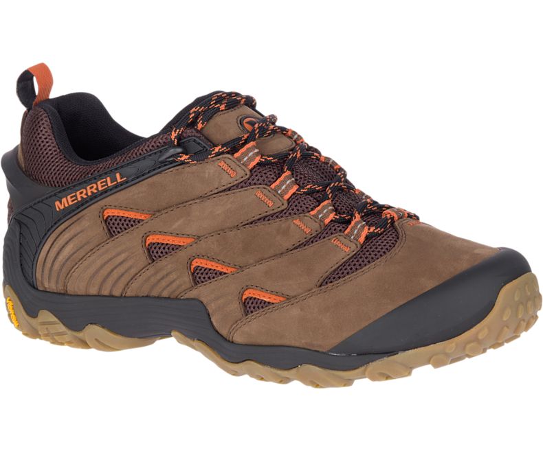 Merrell Chameleon 7 Miesten Vaelluskengät Tummanruskea | 30689M-2HD