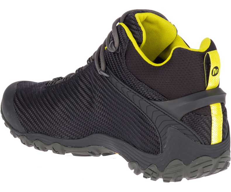 Merrell Chameleon 7 Storm Mid GORE -TEX® Miesten Vaelluskengät Mustat Kultaiset | 32752M-2HB