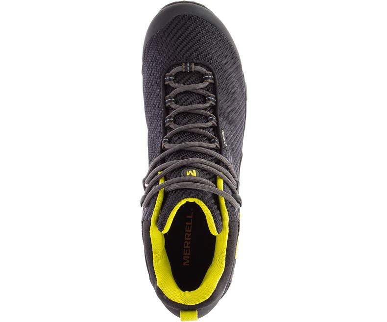 Merrell Chameleon 7 Storm Mid GORE -TEX® Miesten Vaelluskengät Mustat Kultaiset | 32752M-2WB