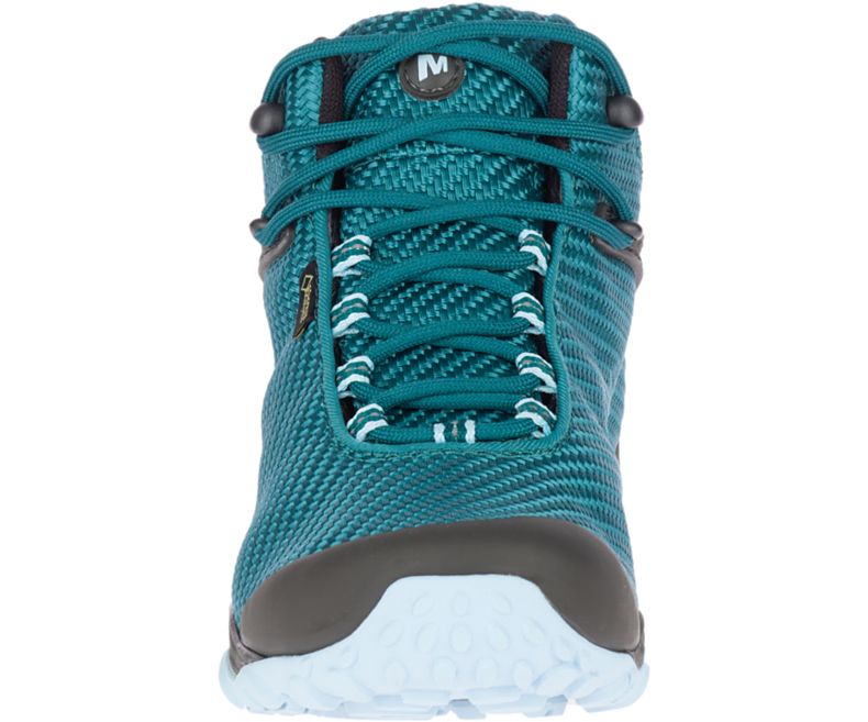 Merrell Chameleon 7 Storm Mid GORE -TEX® Naisten Vaelluskengät Turkoosi | 36279W-1HT