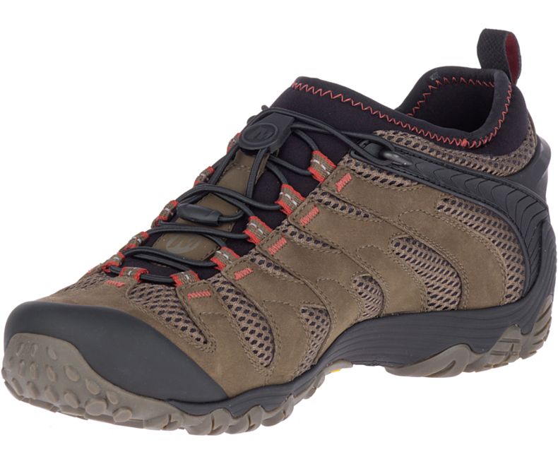 Merrell Chameleon 7 Stretch Vedenpitävät Miesten Vaelluskengät Ruskea | 33143M-2HB