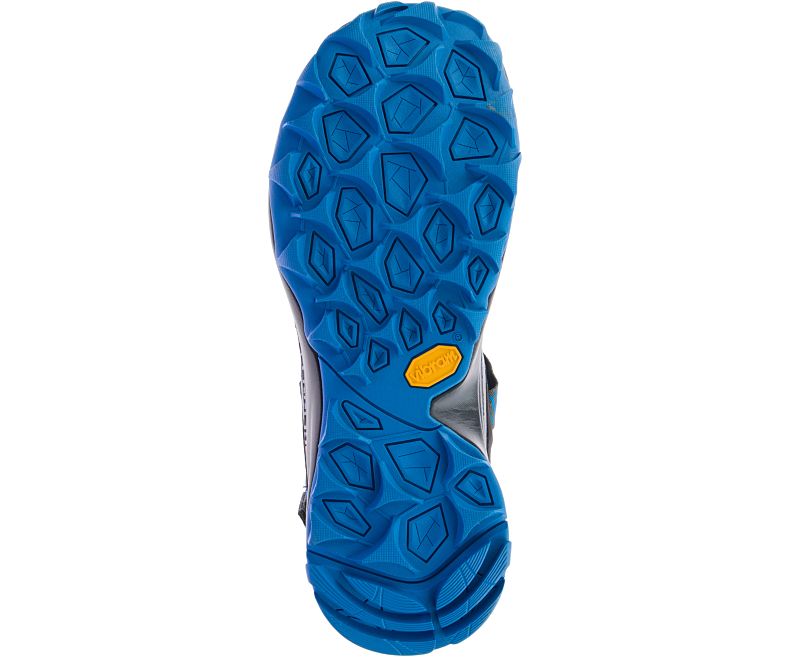 Merrell Choprock Strap Miesten Sandaalit Tummanharmaat Sininen | 36125M-2SD