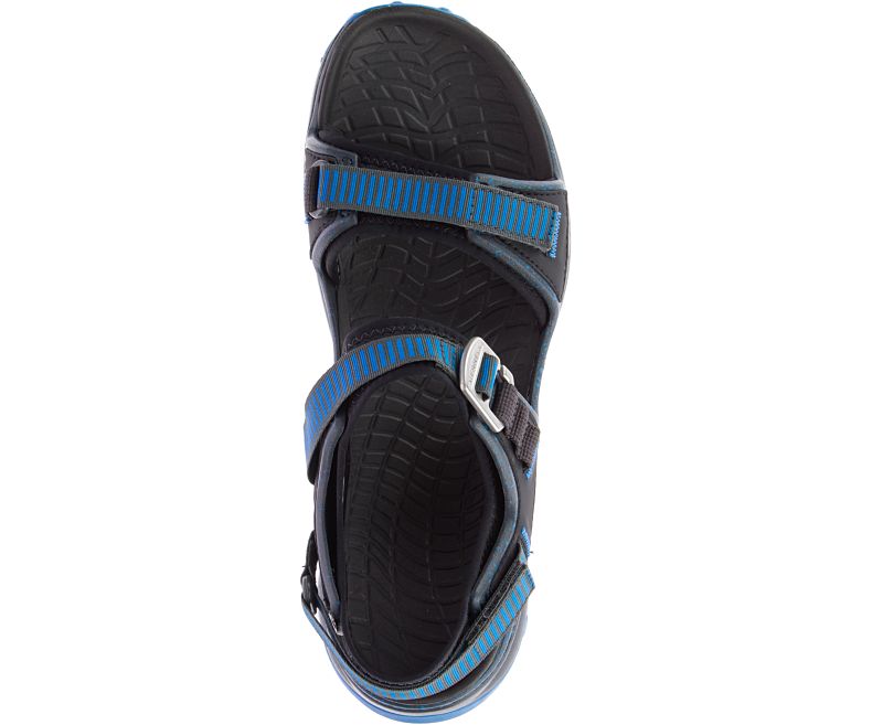 Merrell Choprock Strap Miesten Sandaalit Tummanharmaat Sininen | 36125M-2SD