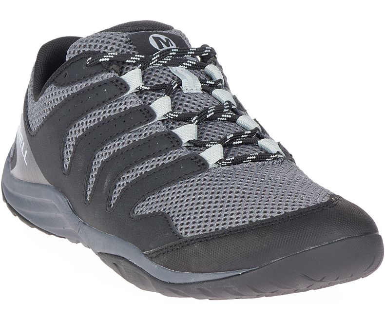 Merrell Cross Glove Miesten Barefoot Kengät Mustat Harmaat | 41503M-2BB