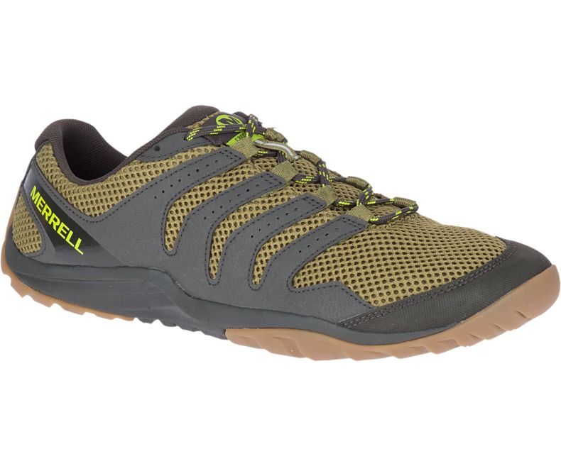 Merrell Cross Glove Miesten Barefoot Kengät Oliivinvihreä | 41503M-2BO