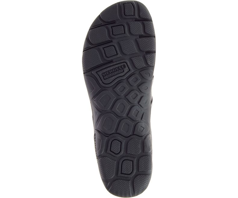 Merrell Dassie Stitch Rantasandaalit Naisten Slip On Kengät Mustat | 39479W-1SB