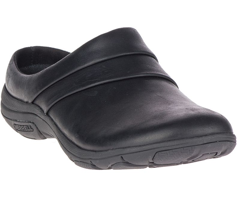 Merrell Dassie Stitch Rantasandaalit Naisten Slip On Kengät Mustat | 39479W-1SB