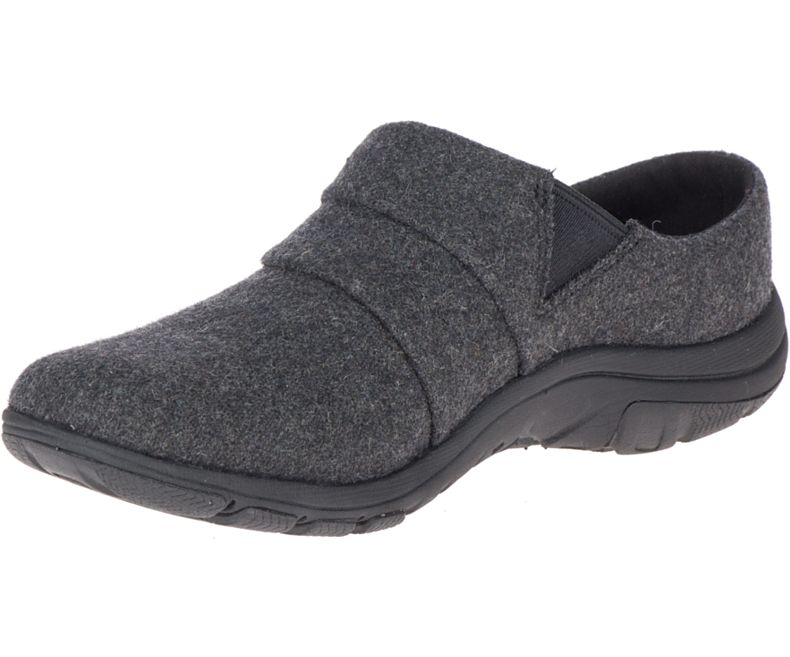 Merrell Dassie Stitch Rantasandaalit Villa Naisten Pistokkaat Tummanharmaat | 39480W-1CD