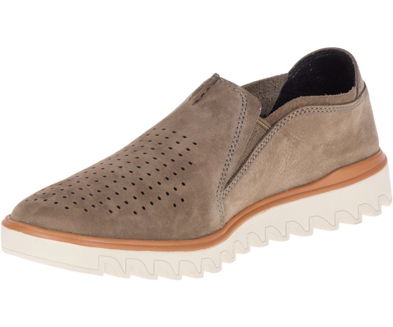 Merrell Downtown Moc Miesten Slip On Kengät Ruskea | 30964M-2SB