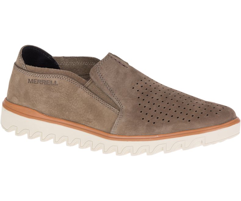 Merrell Downtown Moc Miesten Slip On Kengät Ruskea | 30964M-2SB