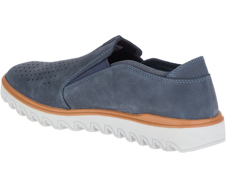 Merrell Downtown Moc Miesten Slip On Kengät Tummanharmaat | 30964M-2SD