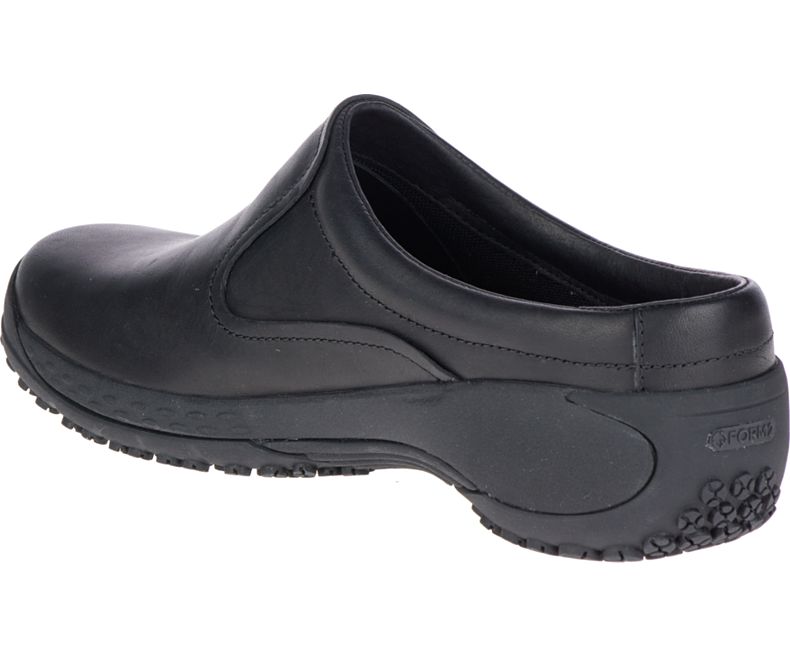 Merrell Encore Rantasandaalit Q2 PRO Työ Shoe Naisten Työkengät Mustat | 31795W-1WB