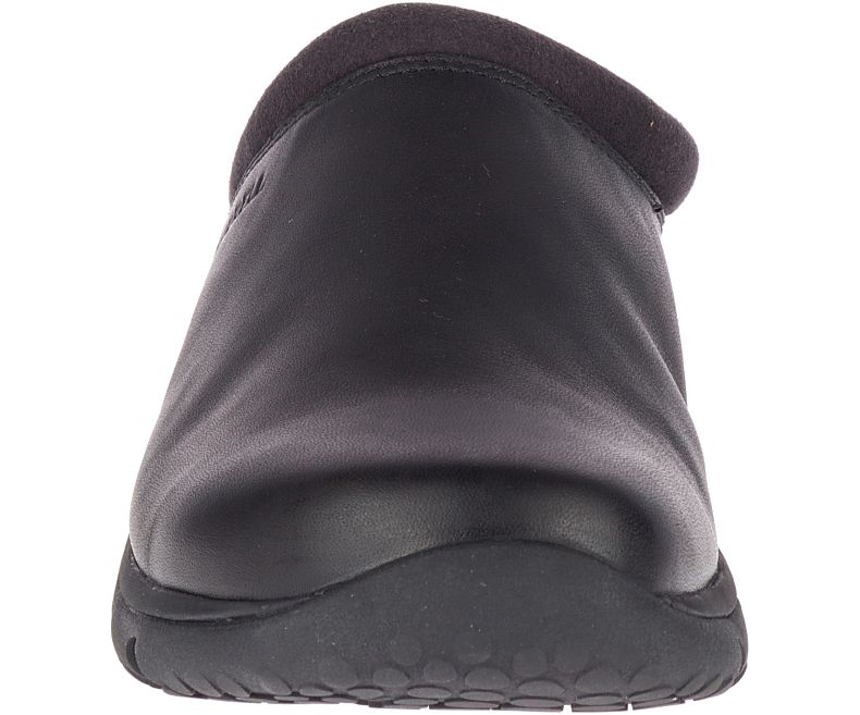 Merrell Encore Rexton Rantasandaalit Nahkaiset AC+ Miesten Slip On Kengät Mustat | 33355M-2SB