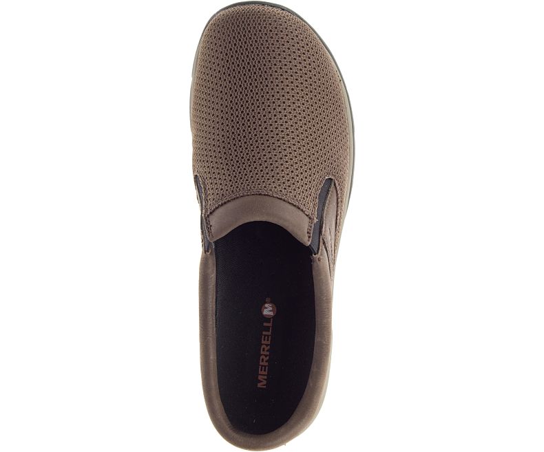 Merrell Encore Rexton Rantasandaalit Vent AC+ Miesten Slip On Kengät Tummanoliivinvihreä | 36265M-2SD