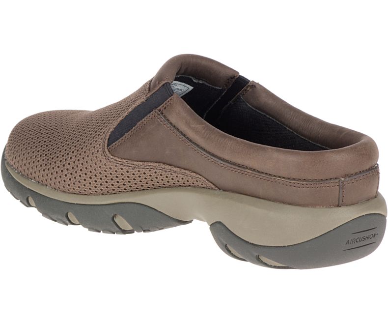 Merrell Encore Rexton Rantasandaalit Vent AC+ Miesten Slip On Kengät Tummanoliivinvihreä | 36265M-2SD