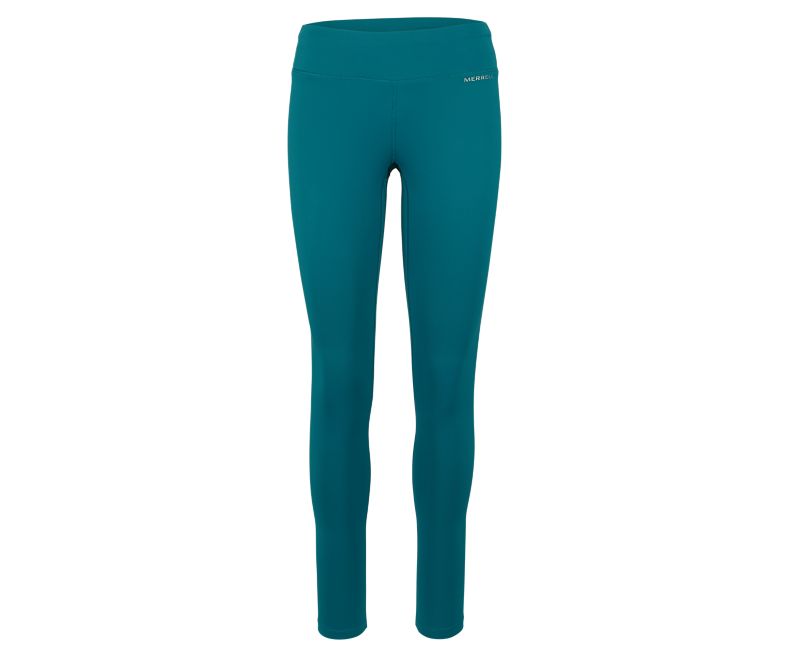 Merrell Entrada II Compression Tight Naisten Housut Vihreä | 39692W-1PG