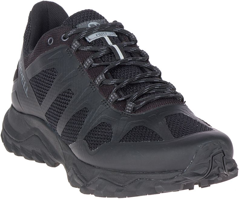 Merrell Fiery Miesten Juoksukengät Mustat | 40734M-2RB