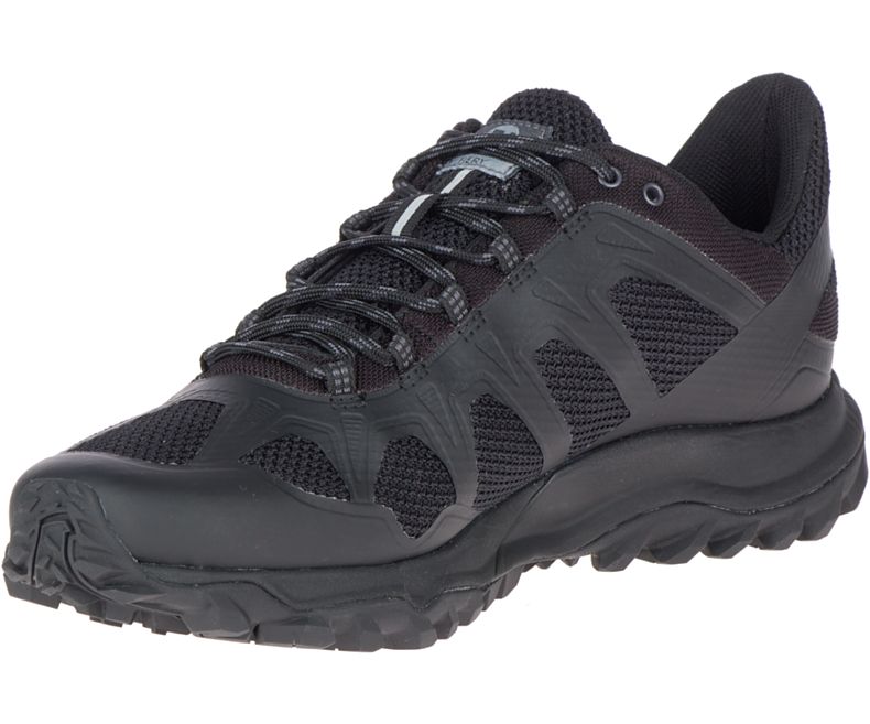 Merrell Fiery Miesten Juoksukengät Mustat | 40734M-2RB