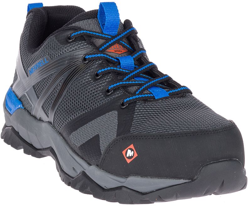 Merrell Fullbench 2 SD Steel Varvas Työ Shoe Miesten Työkengät Harmaat | 34547M-2WG