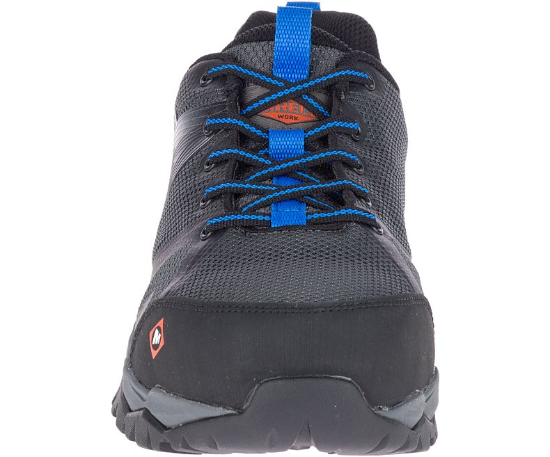 Merrell Fullbench 2 SD Steel Varvas Työ Shoe Miesten Työkengät Harmaat | 34547M-2WG